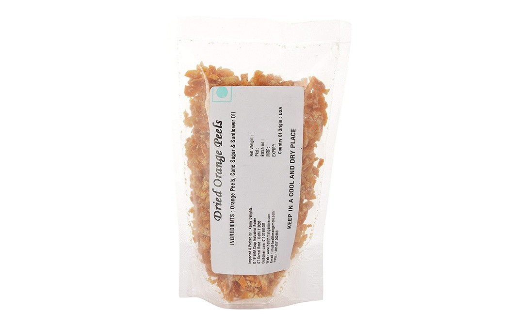 Kenny Delights Dried Orange Peels    Pack  100 grams
